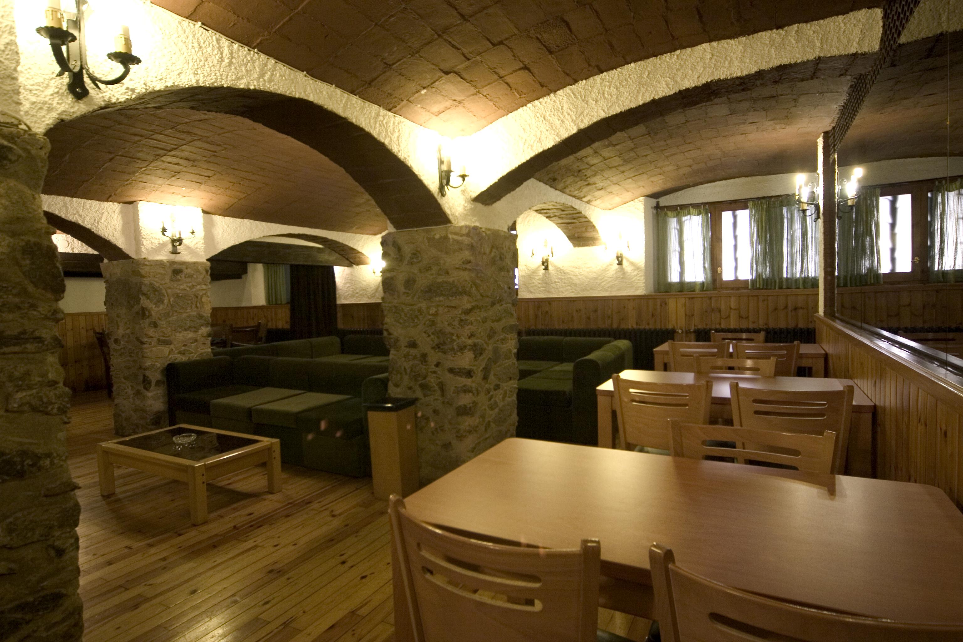 Hotel Sant Antoni Ribes De Freser Restoran fotoğraf